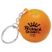 Orange Anti-Stress-Schlüsselanhänger Geschäftsgeschenk