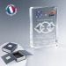 Rectangle facetté cadeau d’entreprise