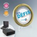 Médaille verre métal cadeau d’entreprise