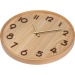 Horloge murale en bois, horloge et pendule murale publicitaire