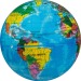 Balle anti-stress globe terrestre regalo d'azienda