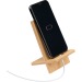 Support de téléphone portable en bambou, Porte-téléphone portable et support, socle, base pour smartphone publicitaire