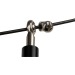 Corde à sauter avec poignées métalliques, corde à sauter publicitaire