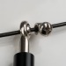 Corde à sauter avec poignées métalliques, corde à sauter publicitaire