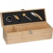 Boîte à vin en bois, coffret à bouteilles publicitaire