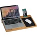 Plateau pour ordinateur portable avec tapis de souris et support pour téléphone portable cadeau d’entreprise