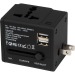 Adaptateur de voyage caoutchouté cadeau d’entreprise