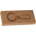 Loupe en plastique, avec LED blanc, loupe publicitaire