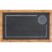 Plateau en bois/ardoise bedrijfs cadeau