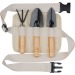 Set d'outils de jardinage dans une ceinture en coton cadeau d’entreprise