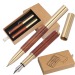 Mini set d'écriture - stylo plume et stylo roller cadeau d’entreprise