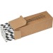 Lot de 100 pailles en papier cadeau d’entreprise