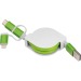 Câble de recharge extensible avec 3 prises regalo d'azienda