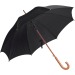 Parapluie automatique avec manche courbée, parapluie automatique publicitaire