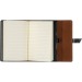 CrisMa carnet en similicuir A5 avec pages lignées, Carnet à couverture souple publicitaire
