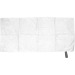 Serviette en microfibre avec élastique, Serviette en microfibre publicitaire
