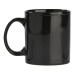 Mug classique bicolore ou noir 30cl, Mug noir pubblicitario