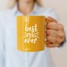 Mug classique bicolore ou noir 30cl, Mug noir pubblicitario