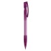 Stylo bille Nash Transparent, stylo en plastique publicitaire