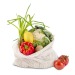 Filet à légumes en coton 40x45cm, Sac ou filet à légumes publicitaire