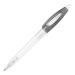 Stylo Bio-S! Clear transparent, Stylo en plastique biodégradable reclame