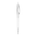 Stylo Bio-S! Clear transparent, Stylo en plastique biodégradable reclame