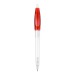 Stylo Bio-S! Clear transparent, Stylo en plastique biodégradable reclame