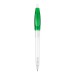 Stylo Bio-S! Clear transparent, Stylo en plastique biodégradable reclame