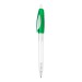 Stylo Bio-S! Clear transparent, Stylo en plastique biodégradable reclame