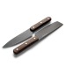 Orrefors Jernverk set de 2 couteaux, noir bois cadeau d’entreprise