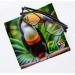 Chiffon de nettoyage en microfibre rPET 15x15cm sublimation cadeau d’entreprise