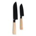 InSideOut Set de couteaux Santoku 2pc Ravn, couteau de cuisine publicitaire