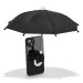 Parapluie pour téléphone avec support à ventouse, accessoire de téléphone portable et smartphone publicitaire
