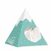 Boîte de 50 mouchoirs Pyramide regalo d'azienda