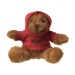 HoodedBear peluche, animal en peluche publicitaire
