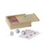 Miniature du produit 5 dés et un jeu de cartes personnalisé (54) dans une boite en bois 4