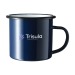 Mug émaillé rétro en métal 350ml, Tasse et mug émaillé pubblicitario