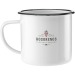 Mug émaillé rétro en métal 350ml, Tasse et mug émaillé pubblicitario
