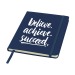 BudgetNote A5 Blanc carnet, Carnet à couverture rigide publicitaire