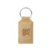 Cork Key Ring porte-clés, Porte-clés en bois publicitaire