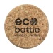 Ecobottle 650 ml pflanzlichen Ursprungs - hergestellt in Europa, Ökologische Trinkflasche Werbung