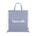 Recycled cotton PromoBag Plus 180g/m² sac à dos, Gym bag publicitaire