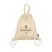 Recycled cotton PromoBag Plus 180g/m² sac à dos cadeau d’entreprise