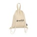 Recycled cotton PromoBag Plus 180g/m² sac à dos, Gym bag publicitaire