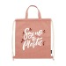 Recycled cotton PromoBag Plus 180g/m² sac à dos cadeau d’entreprise