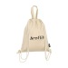 Recycled cotton PromoBag Plus 180g/m² sac à dos bedrijfs cadeau