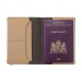 Recycled Leather Passport Holder étui à passeport cadeau d’entreprise
