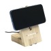 Walter Bamboo Snap Dock chargeur rapide, Porte-téléphone portable et support, socle, base pour smartphone publicitaire