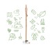 Miniature du produit CleanWalk Walkingstick bâton de marche personnalisable 0