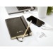 Monti Recycled Leather Notebook A5 carnet de notes, gadget écologique recyclé ou bio publicitaire